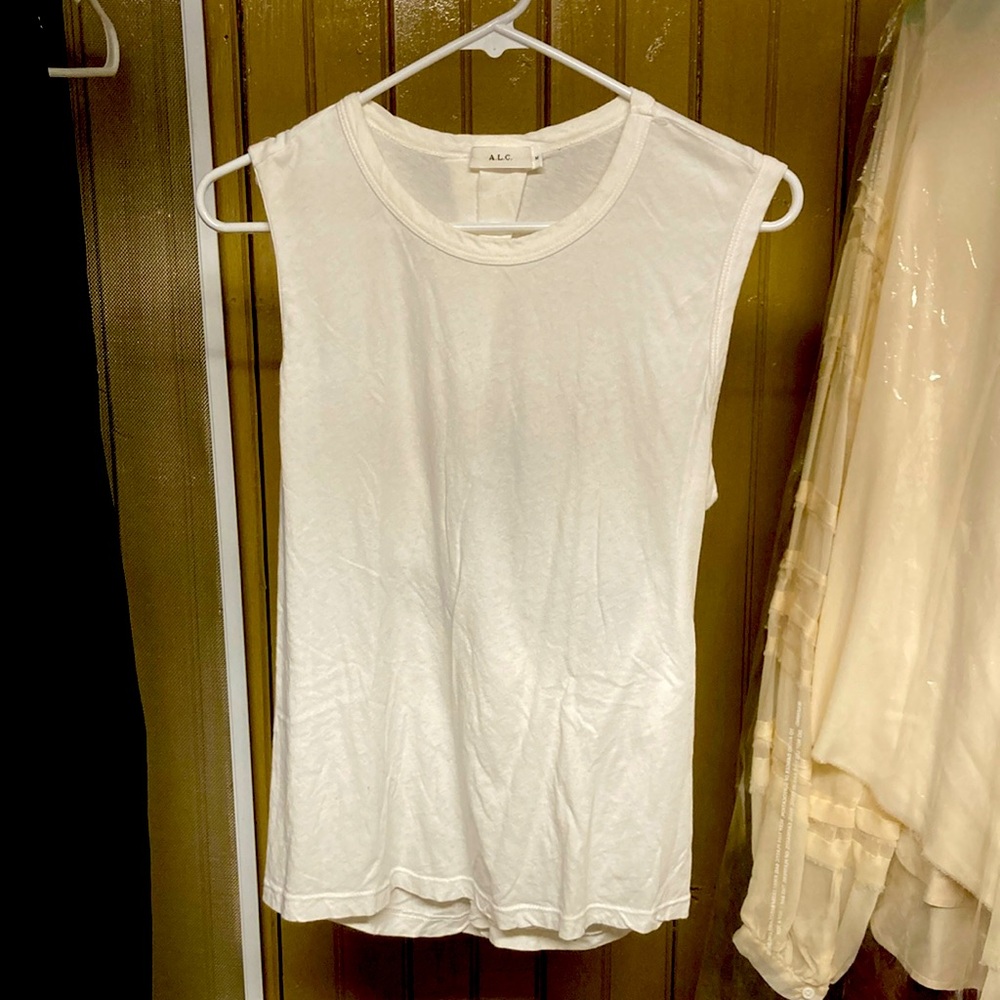 ALC muscle tank with twist back detail